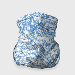 Бандана Пёстрый бело-голубой