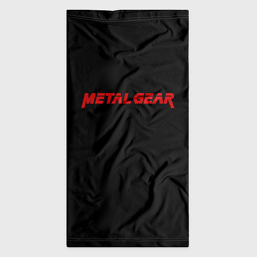 Бандана Metal gear red logo / 3D-принт – фото 3