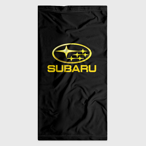 Бандана Subaru logo yellow / 3D-принт – фото 3