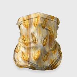 Бандана-труба Золотая нива, цвет: 3D-принт