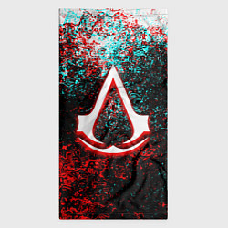 Бандана-труба Assassins Creed logo glitch, цвет: 3D-принт — фото 2