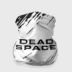 Бандана-труба Dead space чёрные краски, цвет: 3D-принт