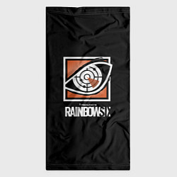 Бандана-труба Rainbow six logo ubisoft favorite, цвет: 3D-принт — фото 2