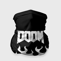 Бандана Doom fire white