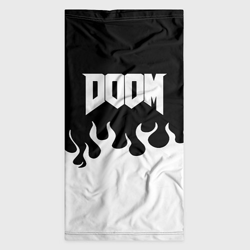 Бандана Doom fire white / 3D-принт – фото 3