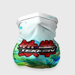 Бандана-труба Tekken neon flame smoke, цвет: 3D-принт