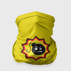 Бандана Serious Sam logo - yellow geometry