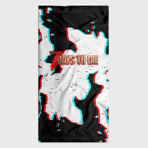 Бандана 7 Days to die glitch fire / 3D-принт – фото 3