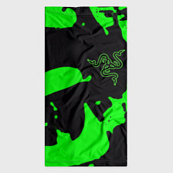Бандана-труба Razer кислотный стиль краски, цвет: 3D-принт — фото 2