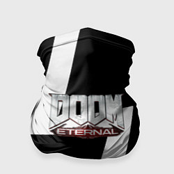 Бандана Doom eternal geometry white