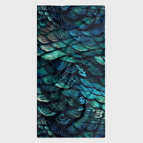 Бандана Перламутровая змеиная кожа / 3D-принт – фото 3