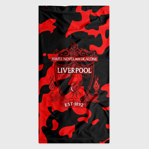 Бандана Liverpool камуфляжный стиль / 3D-принт – фото 3