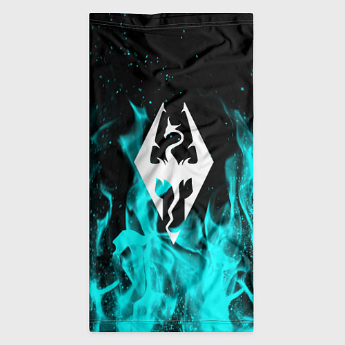 Бандана The elder scrolls neon flame / 3D-принт – фото 3