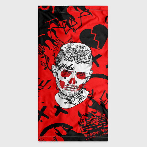 Бандана Lil Peep логотипы / 3D-принт – фото 3