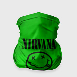 Бандана-труба Nirvana x Billie, цвет: 3D-принт