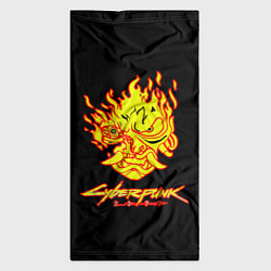 Бандана-труба Cyberpunk 2077 fire logo, цвет: 3D-принт — фото 2