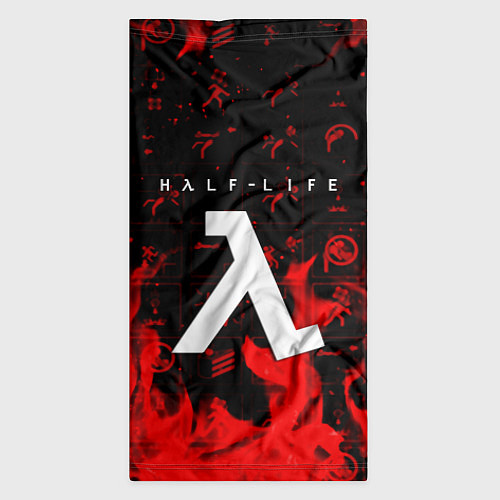 Бандана Half life fire / 3D-принт – фото 3