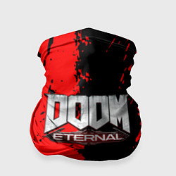 Бандана-труба Doom eternal краски, цвет: 3D-принт