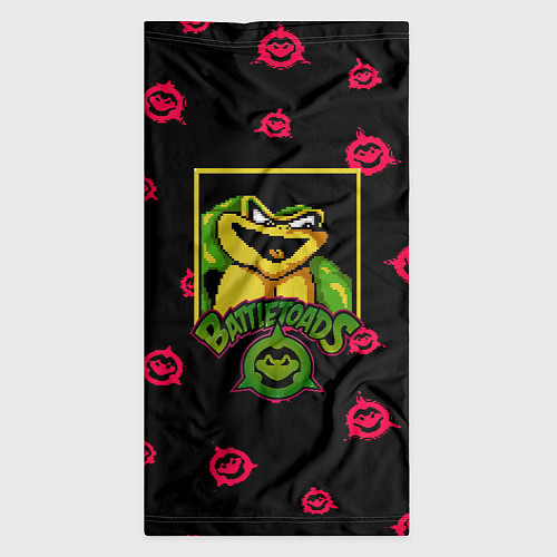 Бандана Боевые жабы паттерн / 3D-принт – фото 3