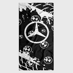 Бандана-труба BMW x mercedes, цвет: 3D-принт — фото 2
