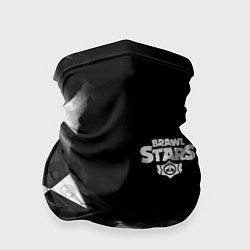 Бандана-труба Brawl stars pattern black, цвет: 3D-принт