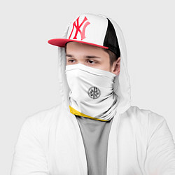 Бандана-труба Сокрушу пред ним врагов его малый черный КЦК Никол, цвет: 3D-принт — фото 2