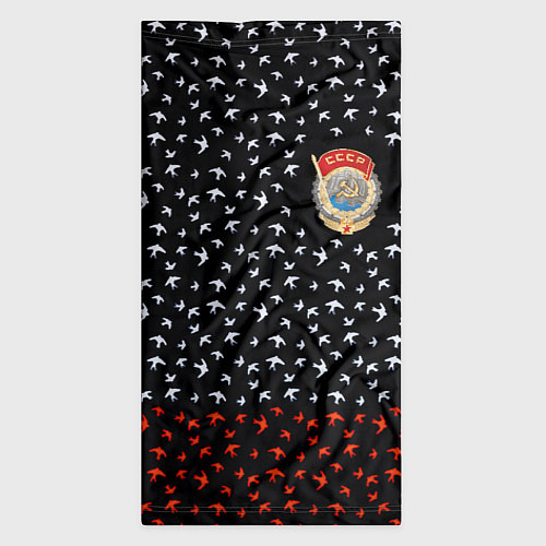 Бандана Герб РФ и ссср ласточки / 3D-принт – фото 3