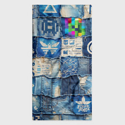 Бандана-труба Пэчворк с игровыми значками, цвет: 3D-принт — фото 2