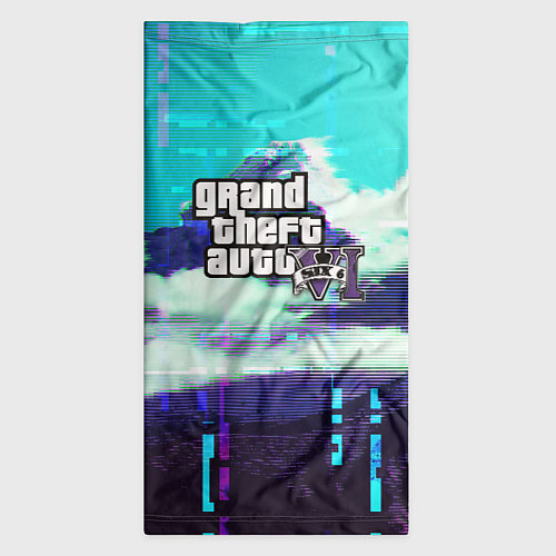 Бандана GTA6 glitch pattern / 3D-принт – фото 3