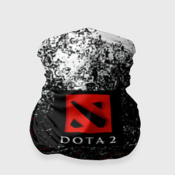 Бандана-труба Dota 2 брызги красок, цвет: 3D-принт