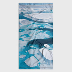 Бандана-труба Арктический лед, цвет: 3D-принт — фото 2