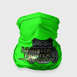 Бандана Monster Hunter fire green