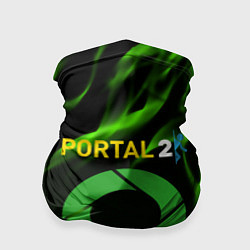 Бандана Portal green flame