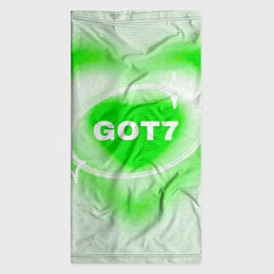 Бандана-труба Got7 сердце, цвет: 3D-принт — фото 2