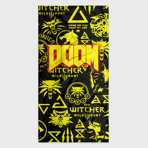 Бандана Doom x Witcher / 3D-принт – фото 3