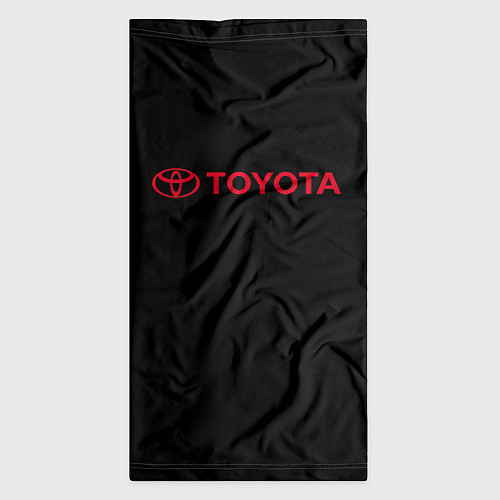 Бандана Toyota red logo auto / 3D-принт – фото 3