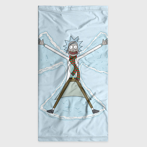 Бандана Рик и Морти снег - бабочка / 3D-принт – фото 3