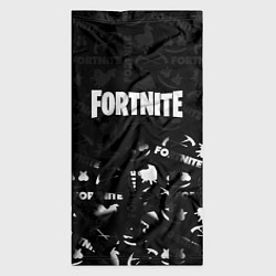 Бандана-труба Fortnite pattern black, цвет: 3D-принт — фото 2