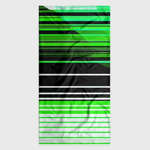 Бандана Разноцветные вертикальные линии / 3D-принт – фото 3