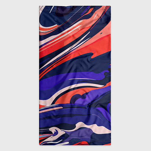 Бандана Абстракция разводов разноцветная / 3D-принт – фото 3