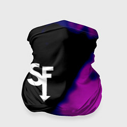 Бандана-труба Sally Face неон краски, цвет: 3D-принт
