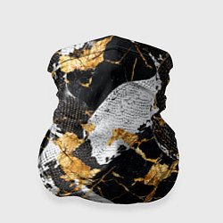 Бандана Черно-белый змеиный паттерн