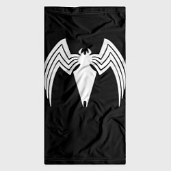 Бандана-труба Venom - spider logo, цвет: 3D-принт — фото 2
