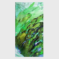 Бандана-труба Зелёная абстракция, цвет: 3D-принт — фото 2