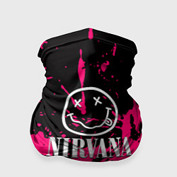 Бандана Nirvana pink color