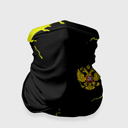 Бандана-труба Россия шторм герб, цвет: 3D-принт