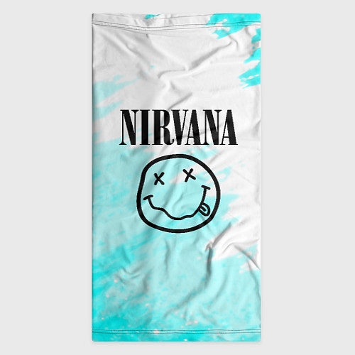 Бандана Nirvana rock music color / 3D-принт – фото 3