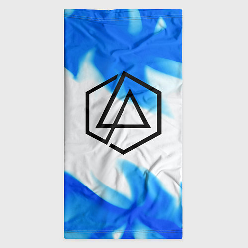 Бандана Linkin park blue flame / 3D-принт – фото 3