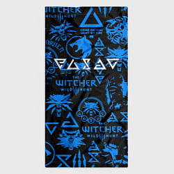 Бандана-труба The Witcher logo pattern, цвет: 3D-принт — фото 2