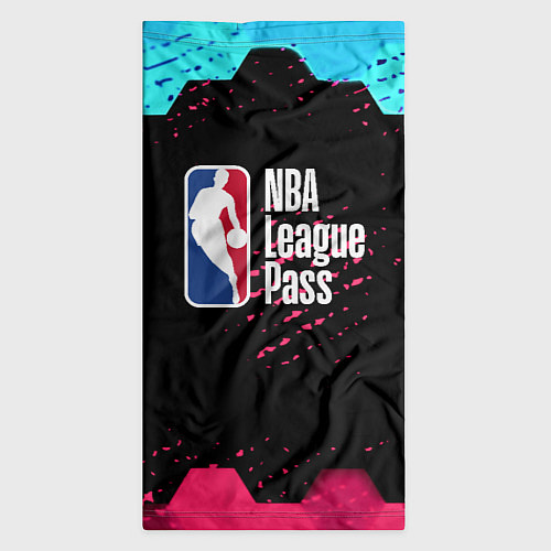Бандана NBA баскетбол соты неон / 3D-принт – фото 3